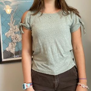 XS Abercrombie & Fitch olive green top🫒